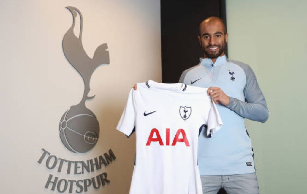 Maillot Domicile Tottenham Hotspur Lucas Moura Maillot Domicile Tottenham Hotspur Lucas Moura